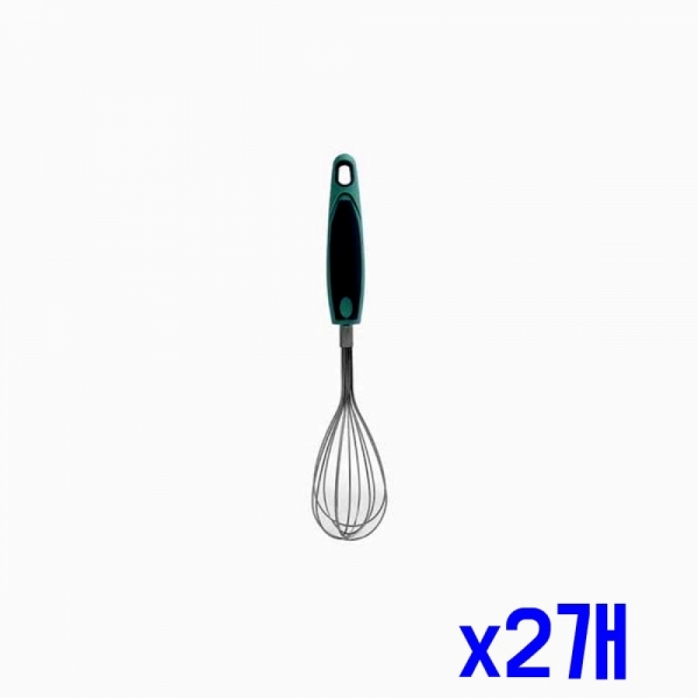 부드러운 수동 스텐 간편 거품기 x2개