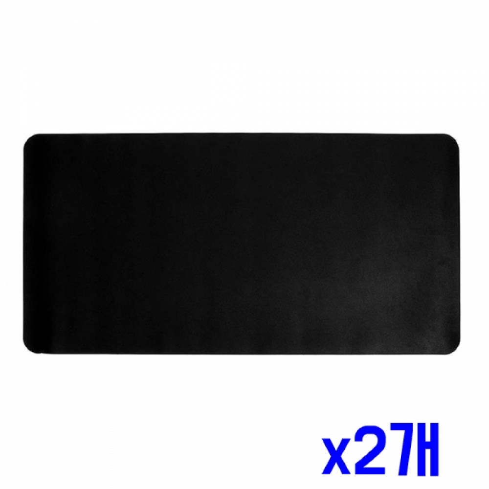 편리한 가죽 휴대용 데스크 매트(블랙)(70x34cm) x2개