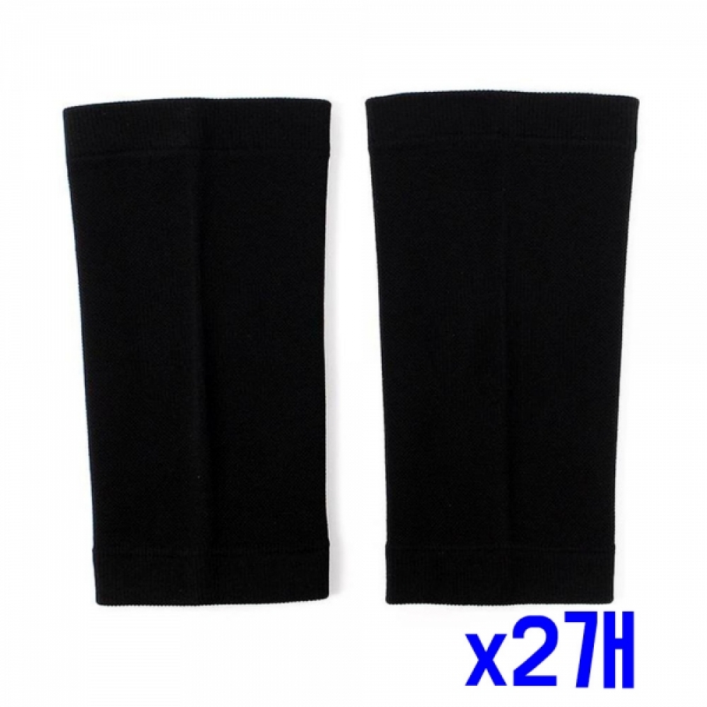 부드러운 보온 무릎 보호대 2p세트(M) (블랙) x2개