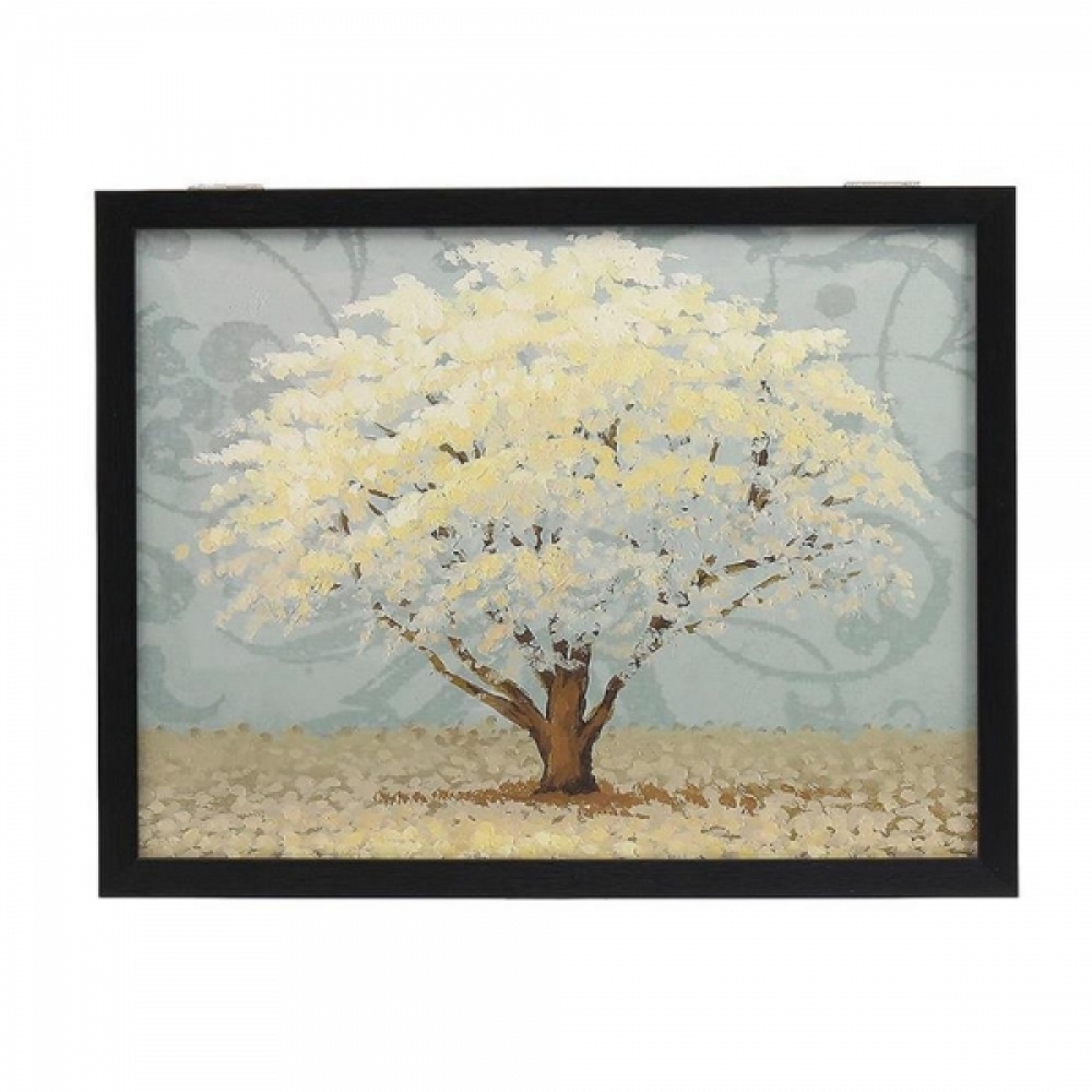 두꺼비집 가리개 오픈형 액자(45x35cm) (봄날)