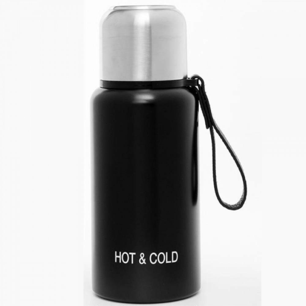 이중진공 간편휴대 보온보냉병(500ml) (블랙)