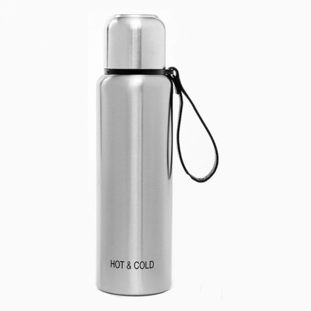 이중진공 간편휴대 보온보냉병(800ml) (실버)