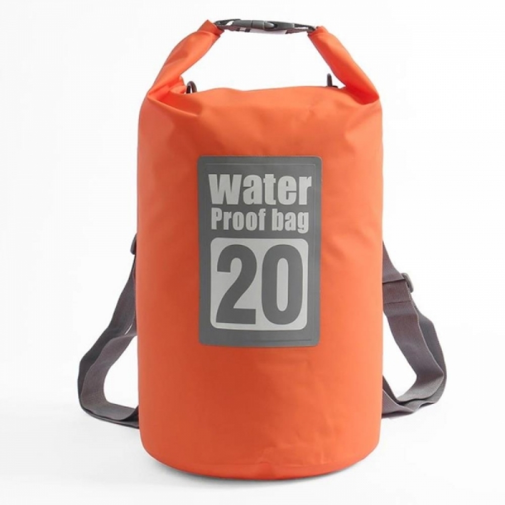 워터 휴대용 방수백 (20L) (오렌지)