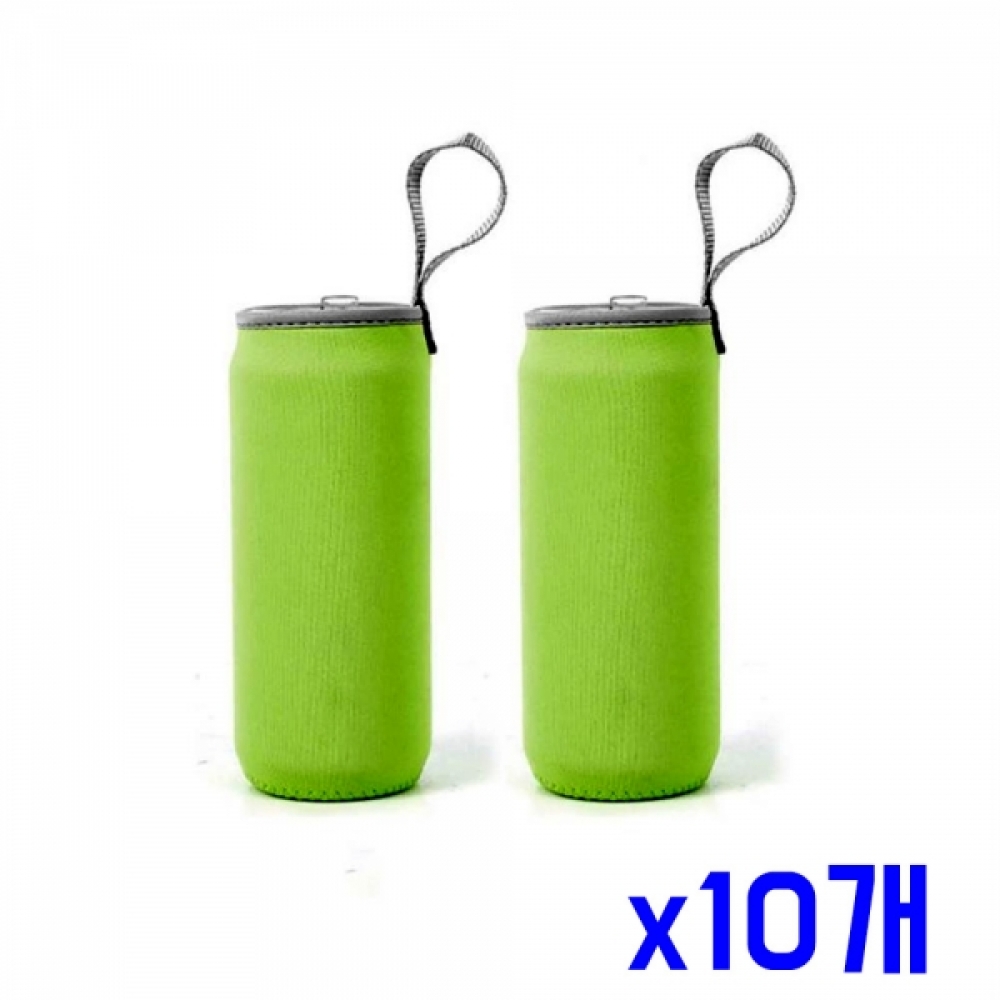 물병 손잡이 파우치 2p세트(280ml) (그린) x10개