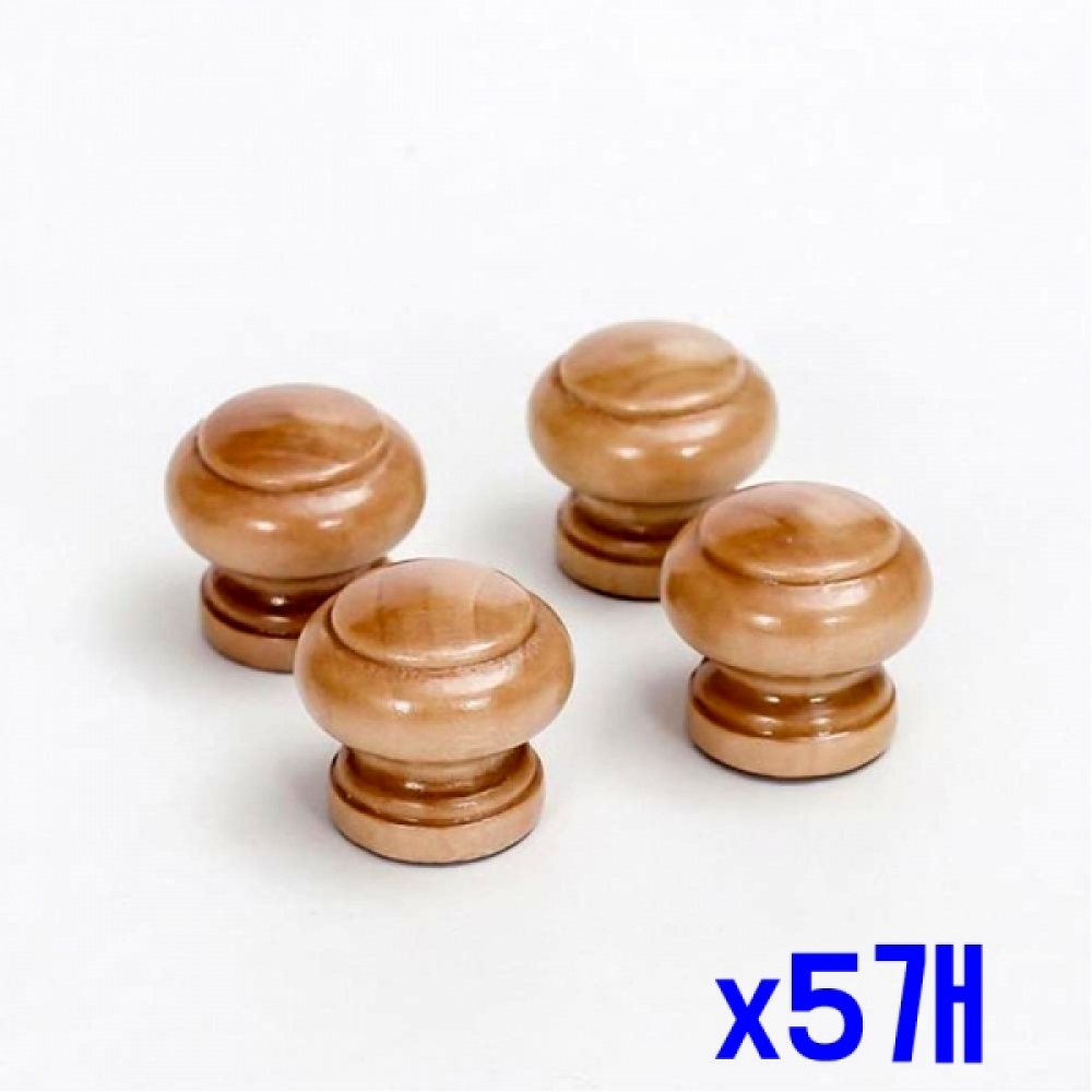 원형원목 빈티지 가구리폼 손잡이 4p세트(Ab-13) x5개