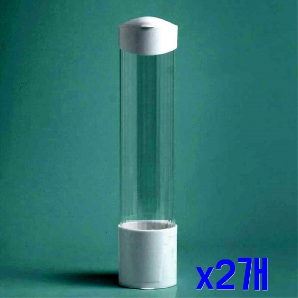 종이컵 간편 위생 디스펜서(300ml) (PP용기) x2개