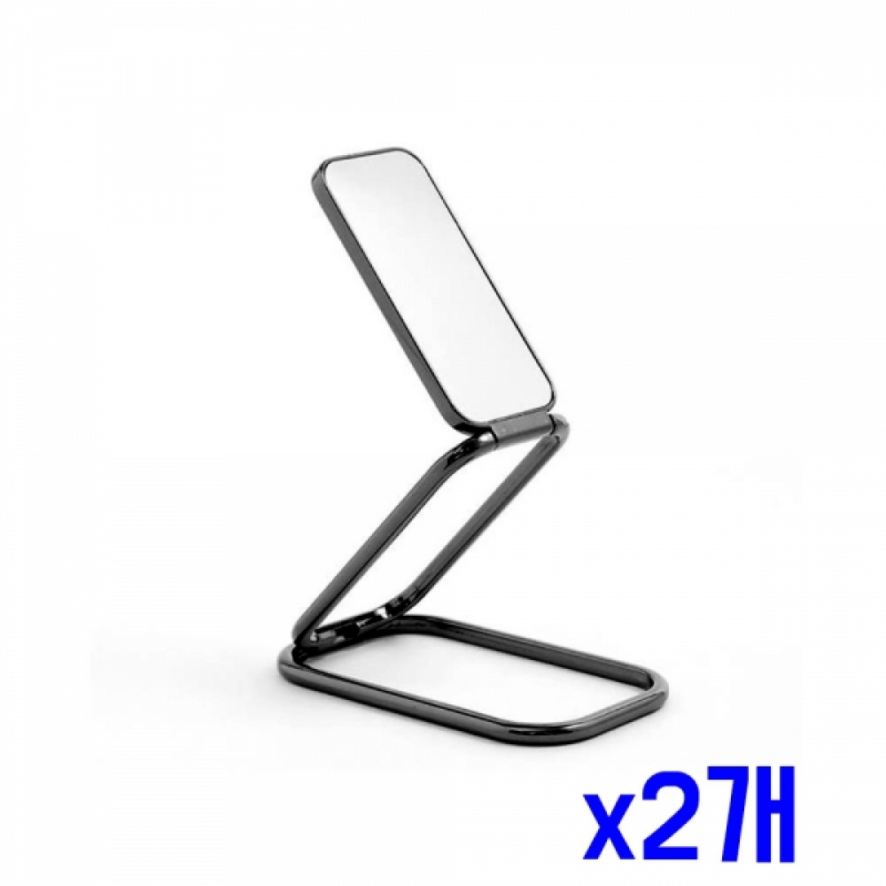 간편 2단 스마트폰 거치대(사각) (다크그레이) x2개