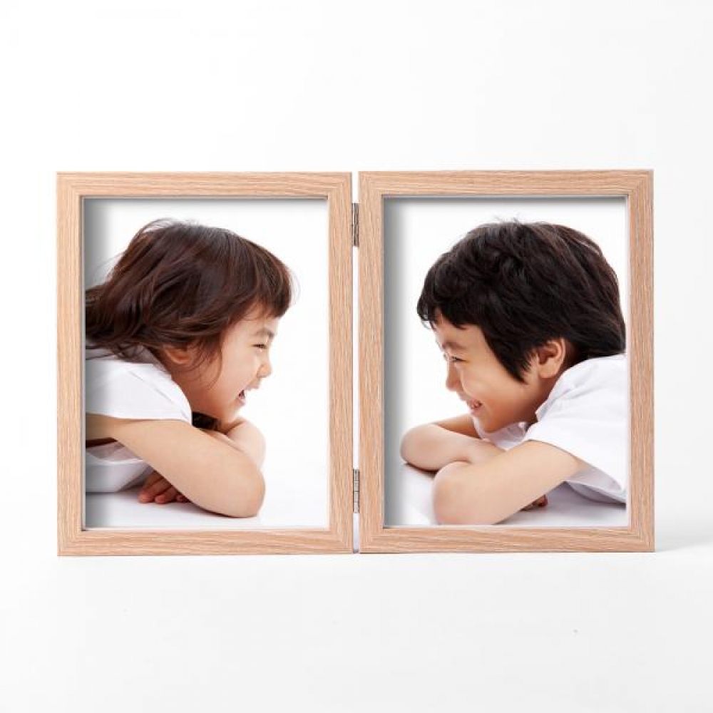 포토프레임 접이식 2단 액자(6x8) 스토리액자