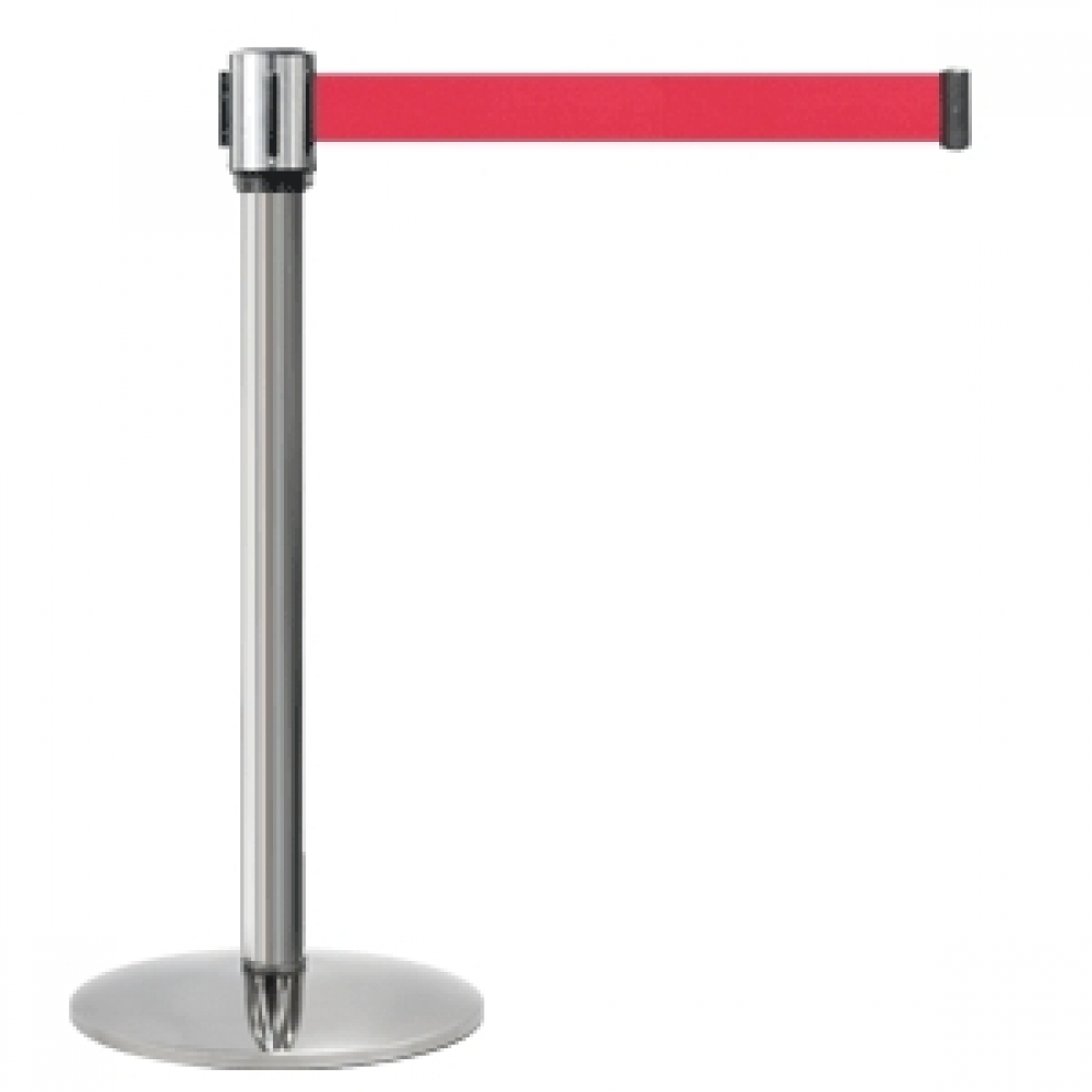 일반형 벨트 차단봉 TB-173 폭7cm x 3M 안전봉 가이드라인 전시회