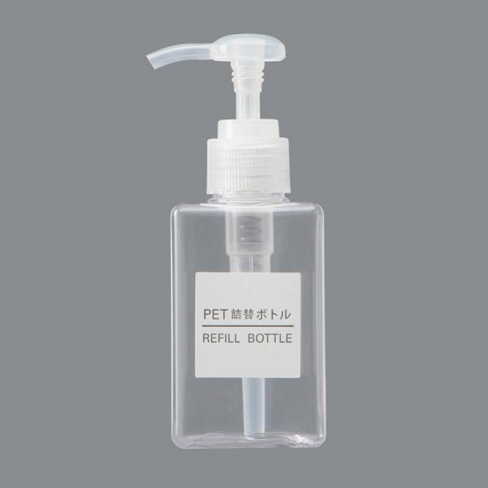 욕실 디스펜서 투명 리필용기 100ml 공병 펌프용기