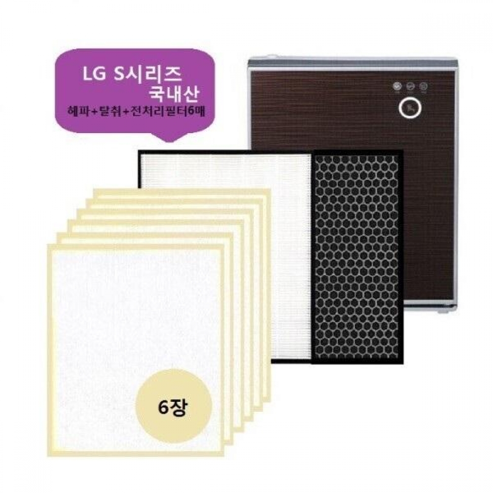 LG S시리즈 8종 LA-S068DW 공기청정기호환필터 국내산