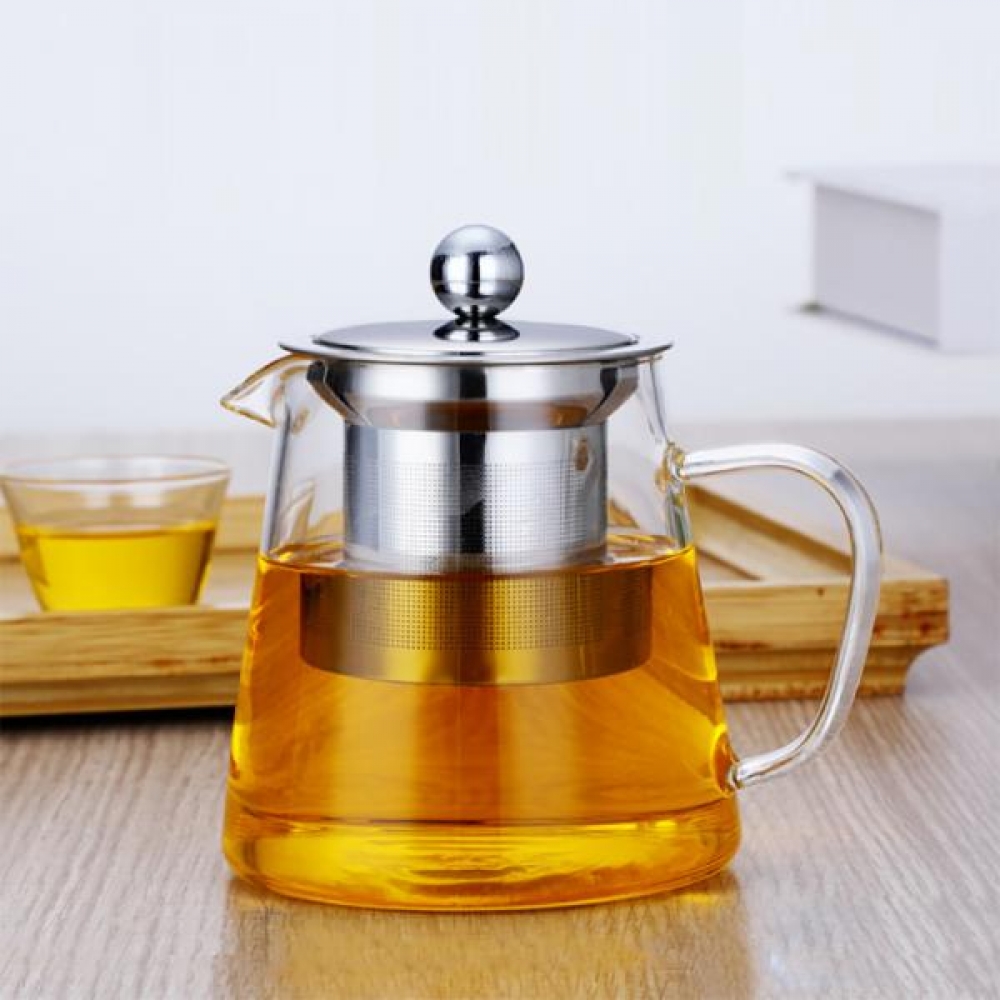 로하티차마실 내열유리 차포트 550ml 티주전자