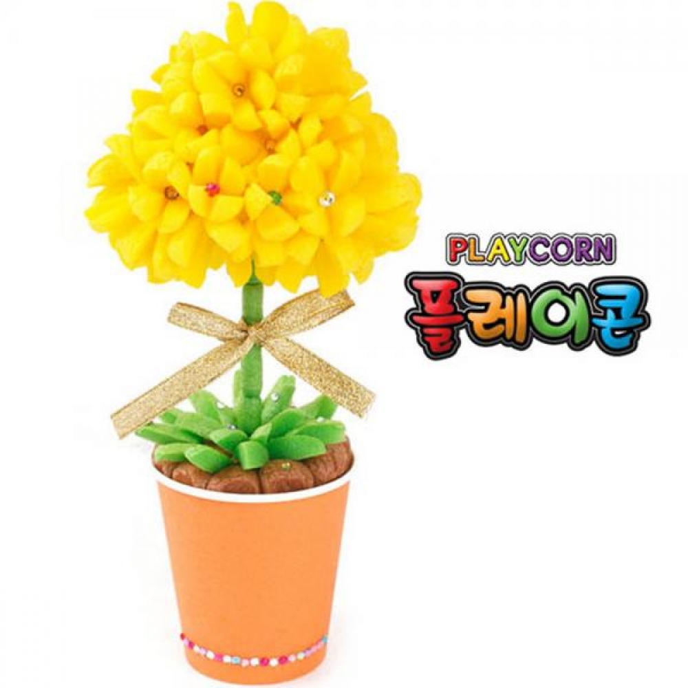 플레이콘 나만의꽃만들기(삼각)