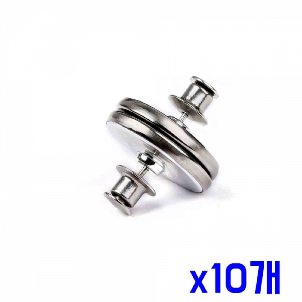 커튼 간편사용 마그네틱 고정 클립 15mm x10개 커튼핀