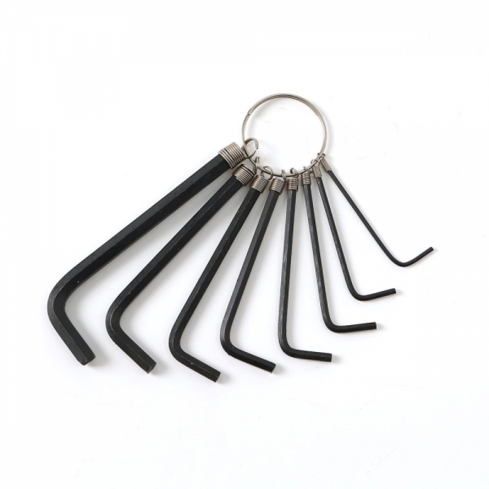 육각 렌치 8종세트(9cm) 가정용 L렌치