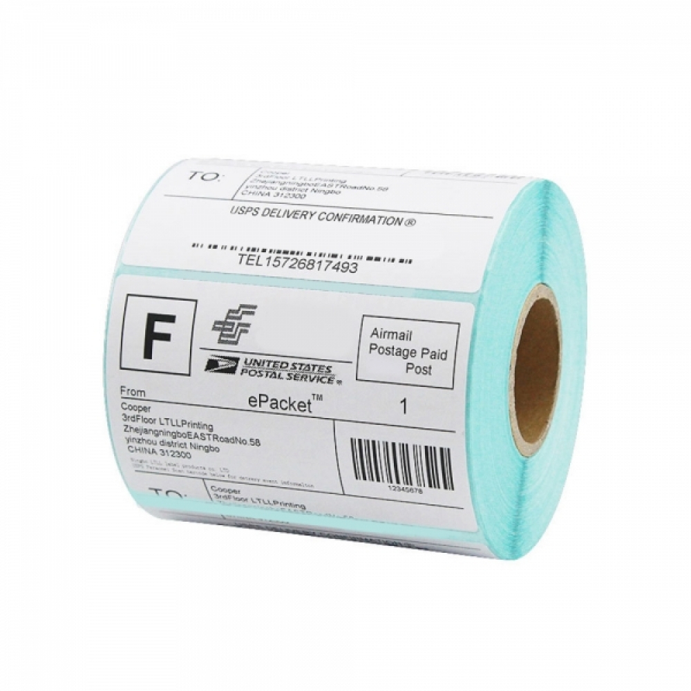 바코드 감열 롤라벨 600매 60x50mm 스티커라벨지