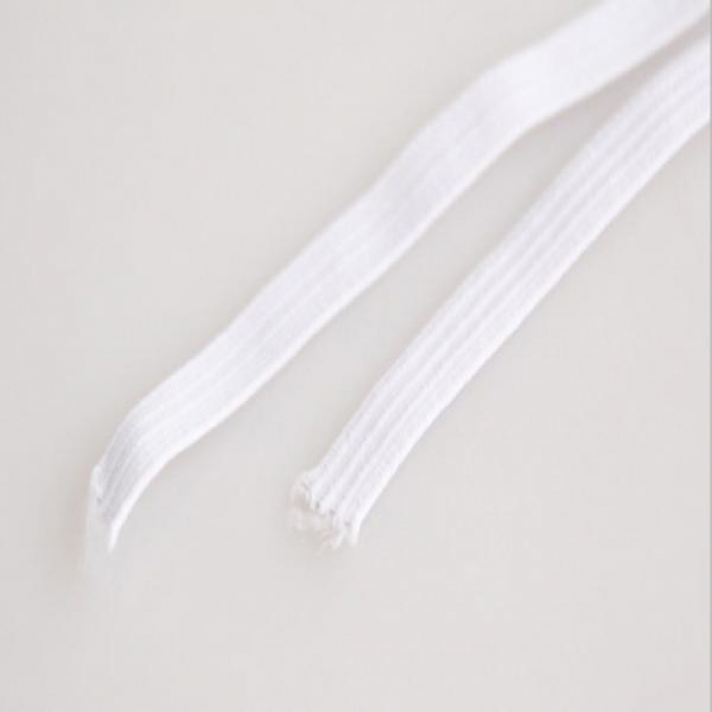 (10개묶음) 고무줄(8골 흰색 8x4000 (mm)) 0165