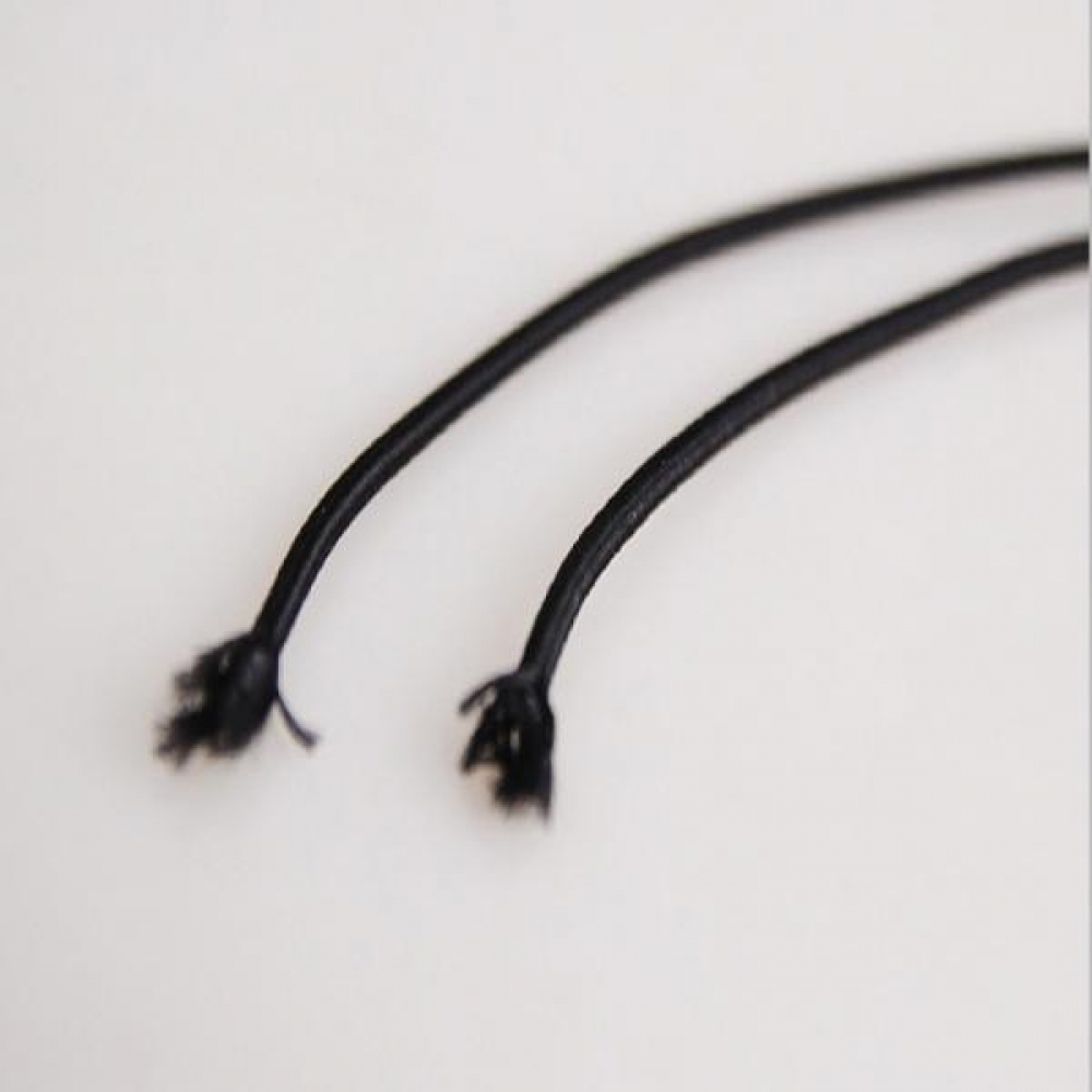 (10개묶음) 고무줄(둥근 검정 2.8x3000 (mm)) 0174