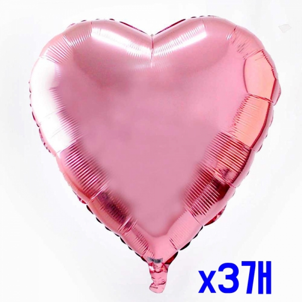 로즈골드 하트 파티장식 70cm 은박풍선 x3개 풍선행사