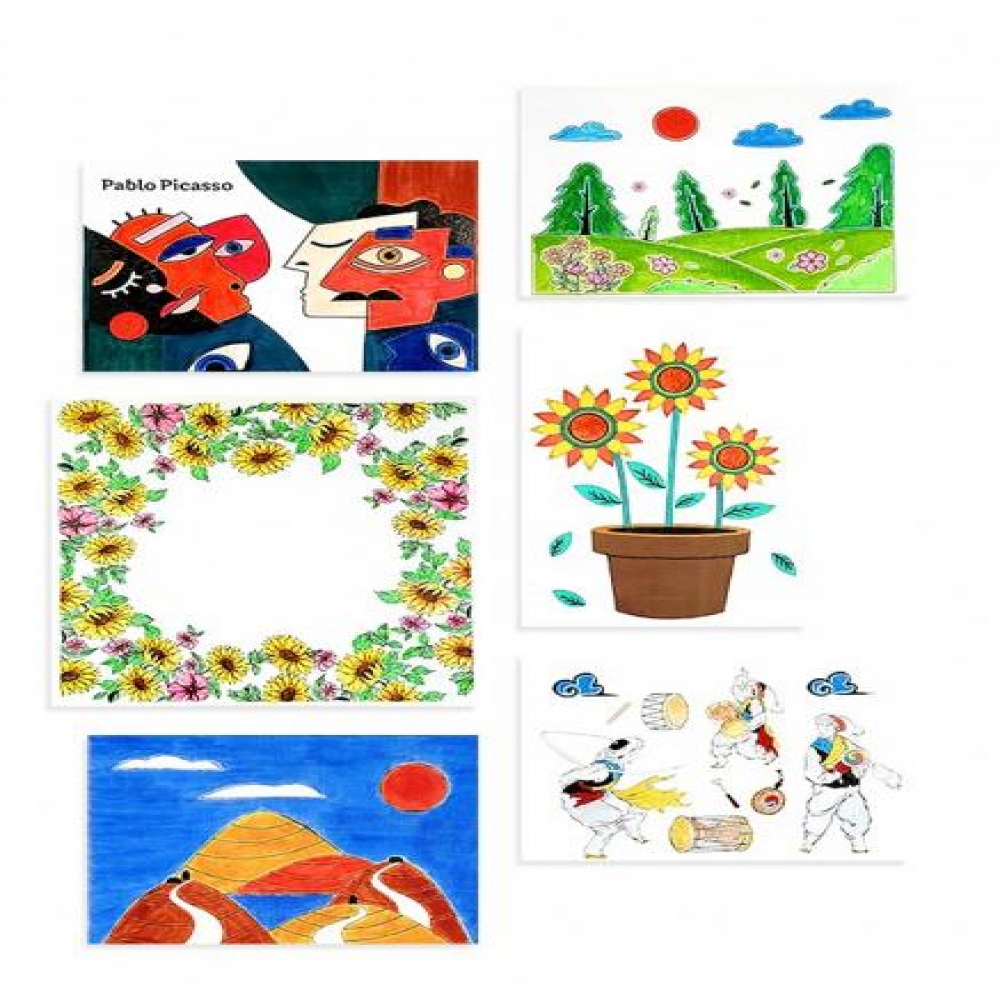 (TD) (초등저) 드로잉 밑그림 스티커 액자 만들기-1인