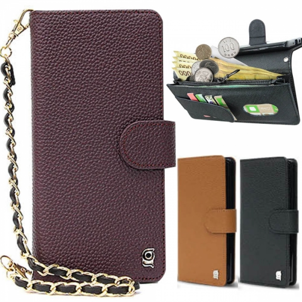 갤럭시M33 브로이 가죽 지퍼 다이어리 케이스 M336