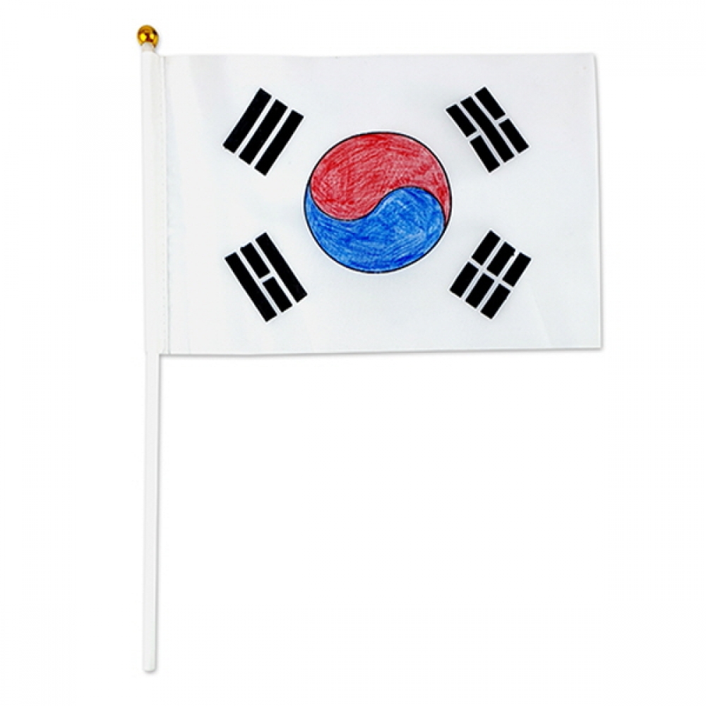 만들기대장-태극기 깃발(소)