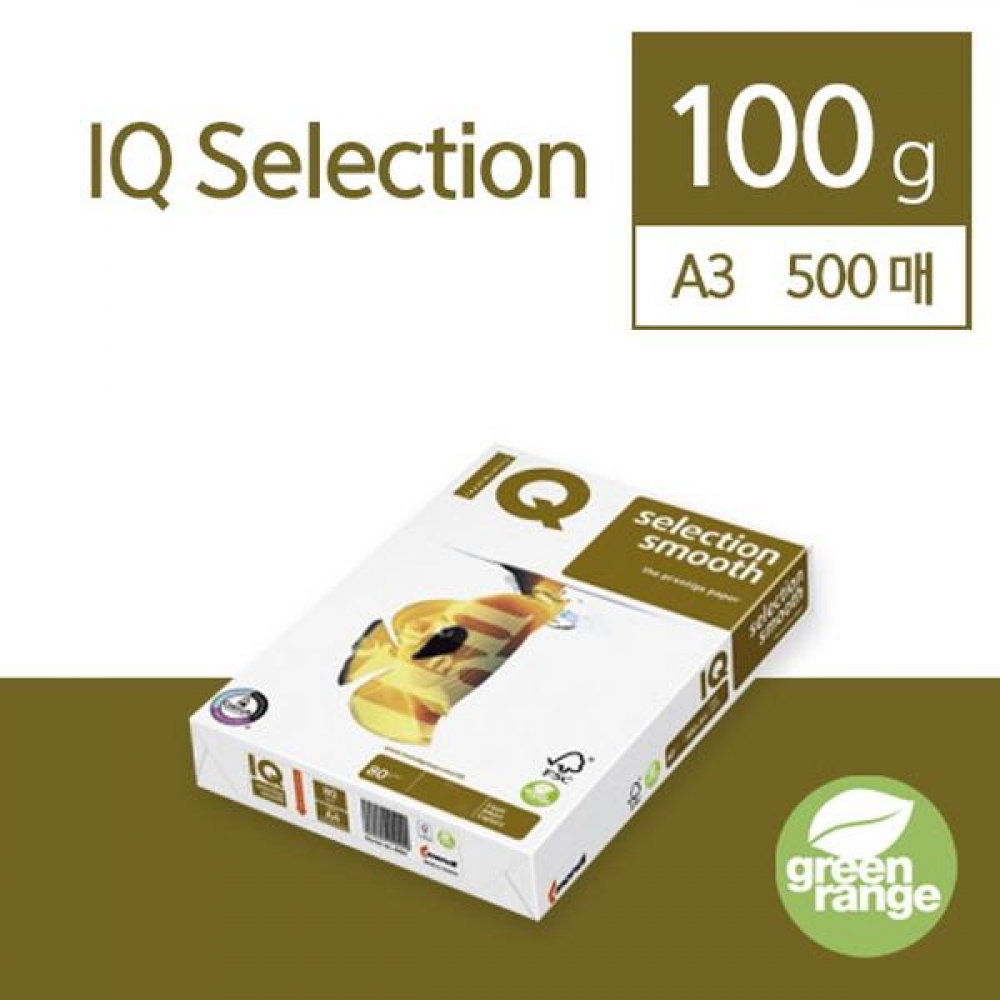 카피어랜드 복사용지 IQ Selection Smooth 100g A3 500매