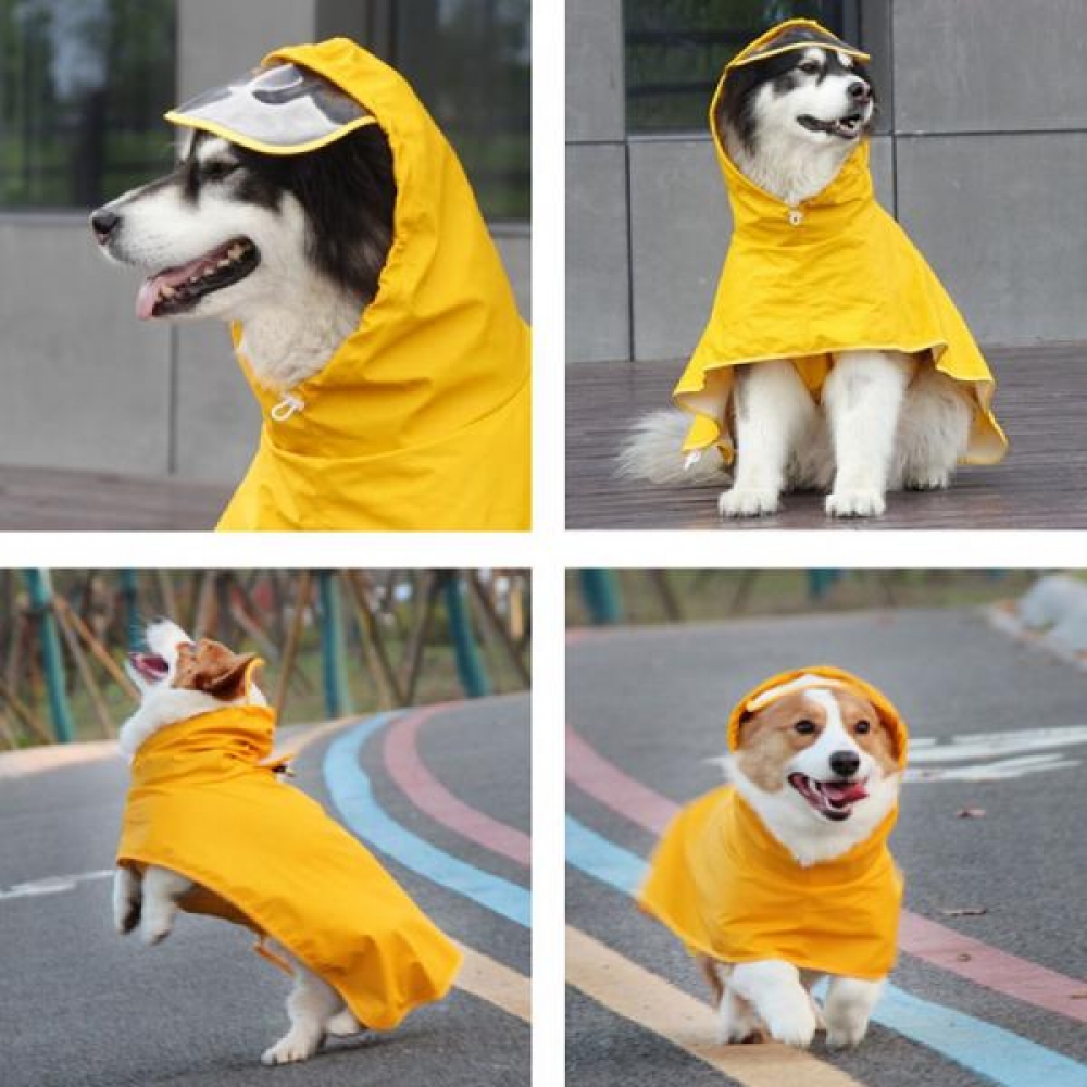 강아지 우비 레인코트 소형견 중형견 대형견 3XL