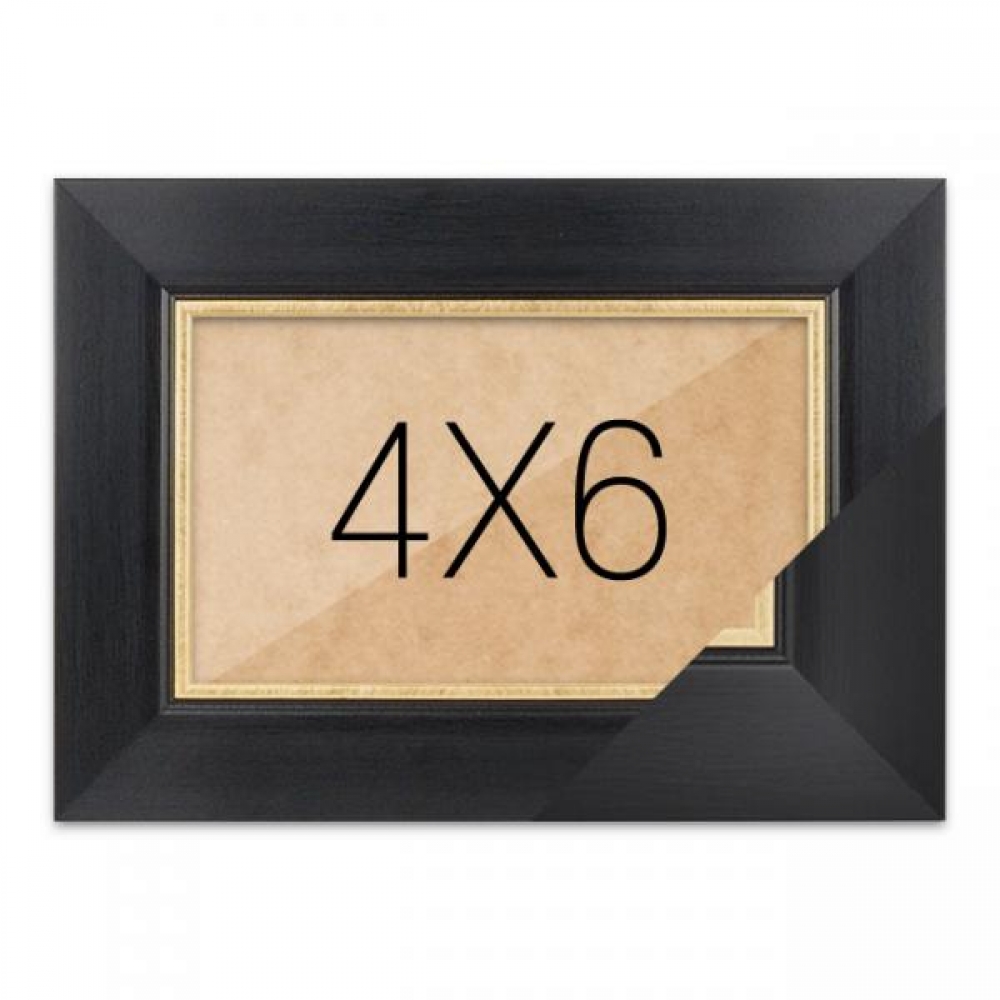 사진액자 4x6 (슬림 엣지블랙) 탁상벽걸이