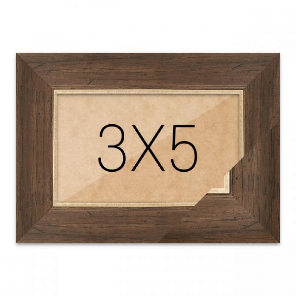 사진액자 3x5 (슬림 엣지월넛) 탁상벽걸이