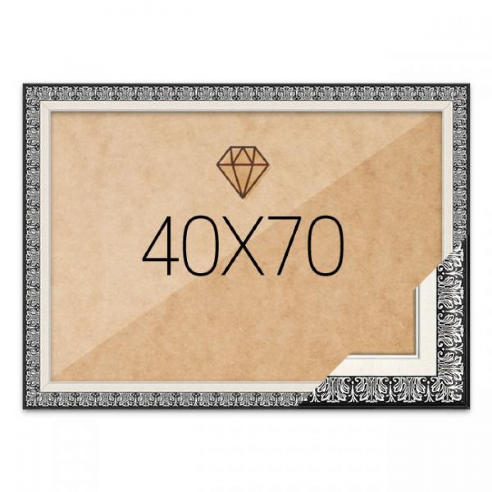 보석십자수액자 40x70 고급형 매트블랙