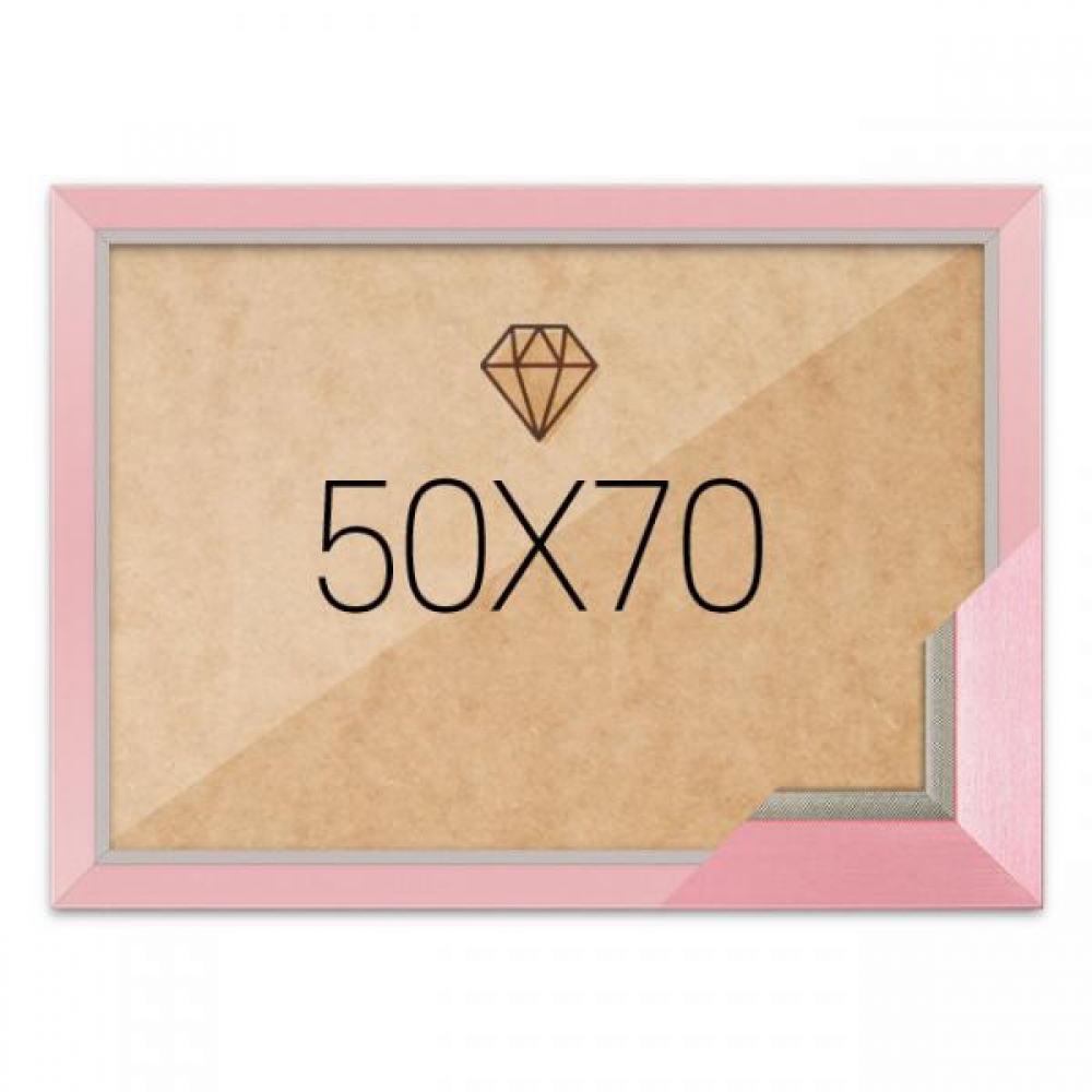 보석십자수액자 50x70 고급형 모던핑크