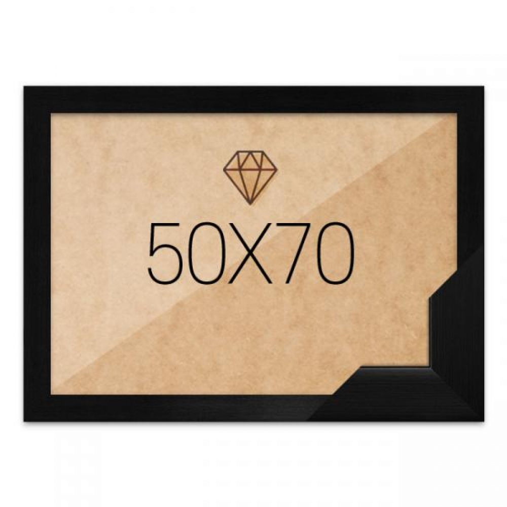 보석십자수액자 50x70 고급형 우드 블랙