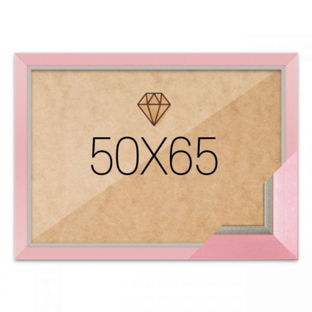 보석십자수액자 50x65 고급형 모던핑크