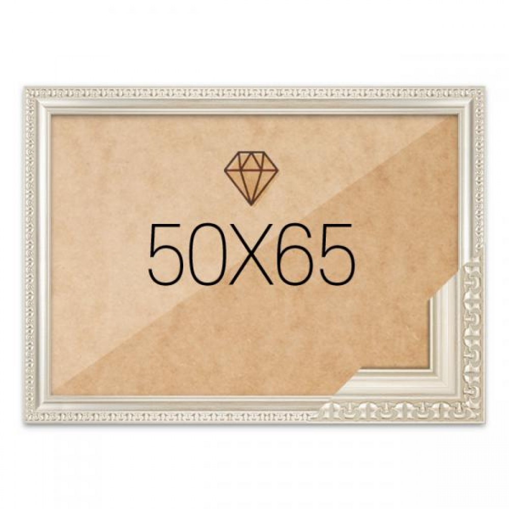 보석십자수액자 50x65 고급형 댄디실버