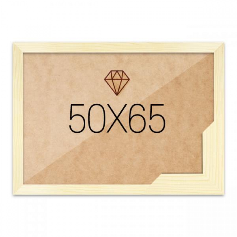 보석십자수액자 50x65 고급형 슬림 우드 미송