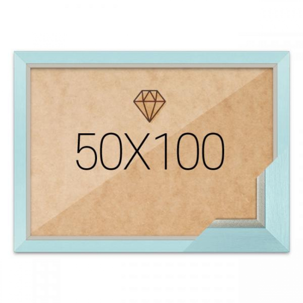 보석십자수액자 50x100 고급형 모던블루