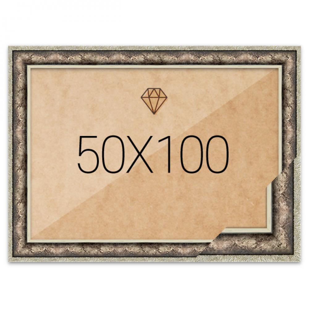 보석십자수액자 50x100 프리미엄 앤틱실버