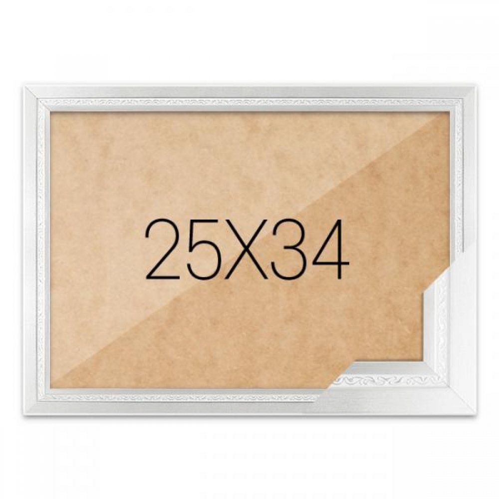 퍼즐액자 25x34 고급형 그레이스 실버