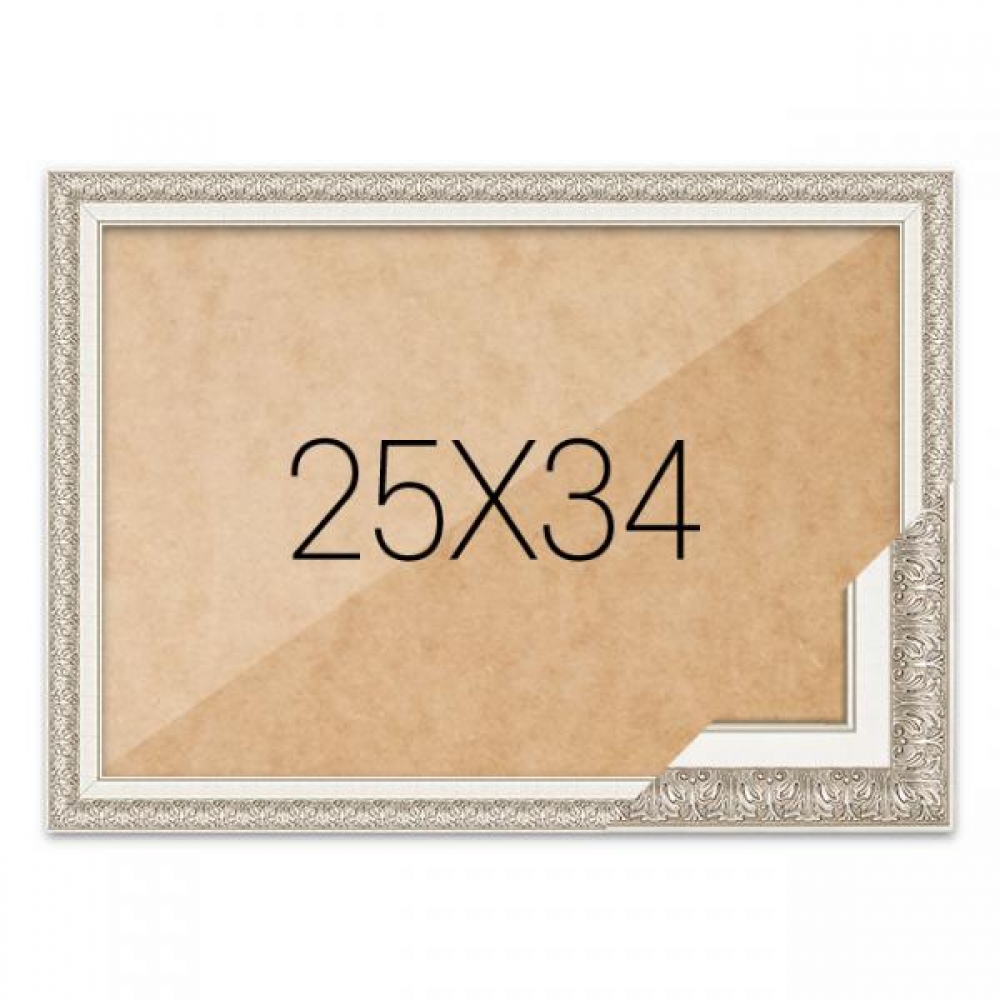 퍼즐액자 25x34 고급형 매트실버