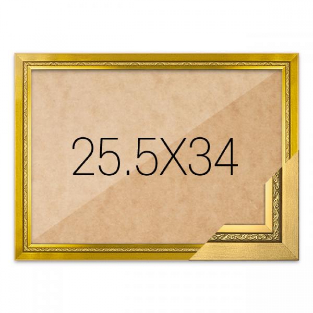 퍼즐액자 25.5x34 고급형 그레이스 골드