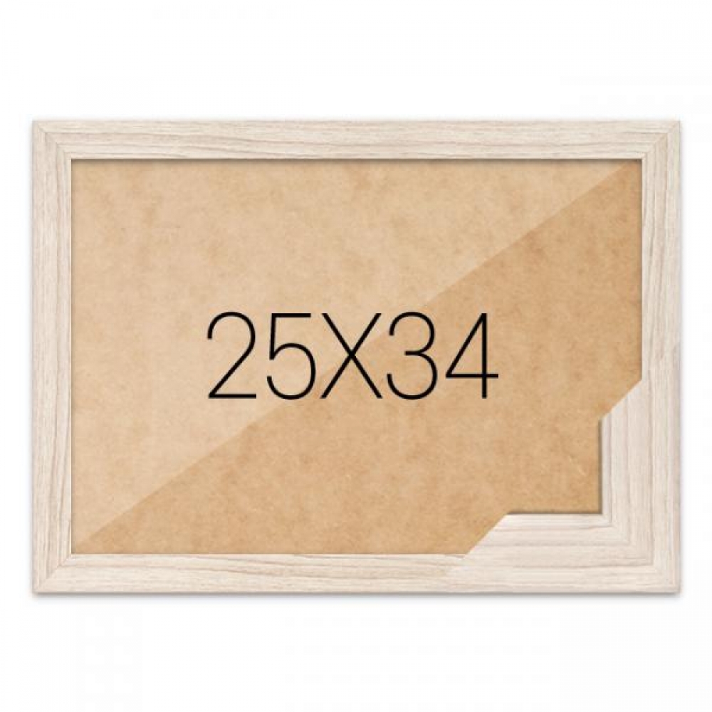 퍼즐액자 25x34 고급형 우드 라떼