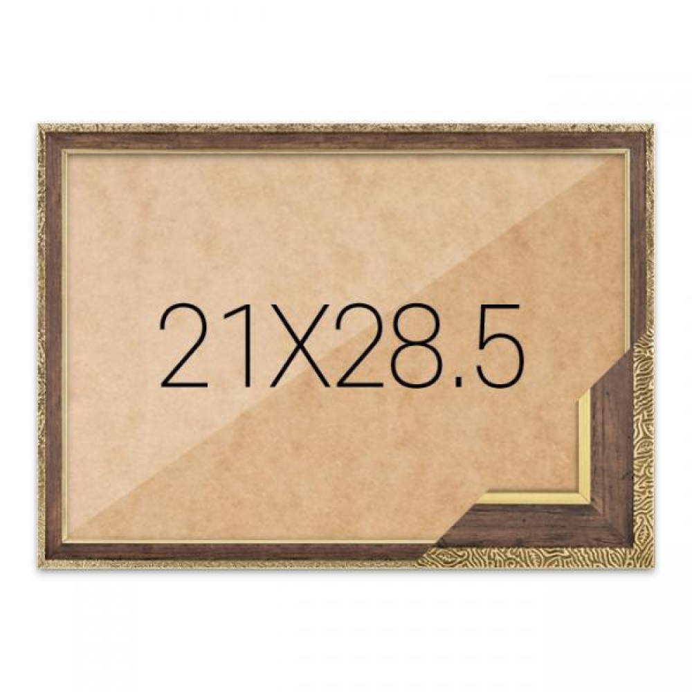 퍼즐액자 21x28.5 고급형 슬림 앤틱월넛