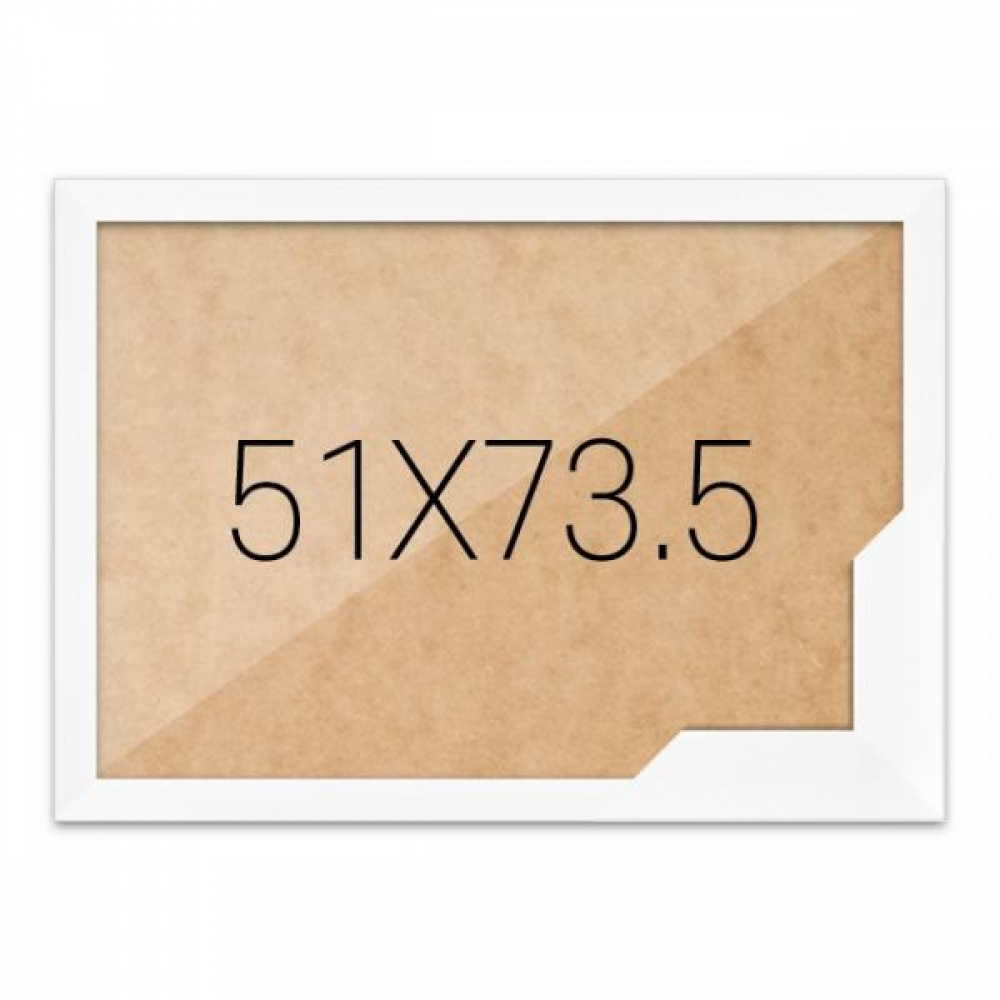 퍼즐액자 51x73.5 고급형 슬림 우드 화이트