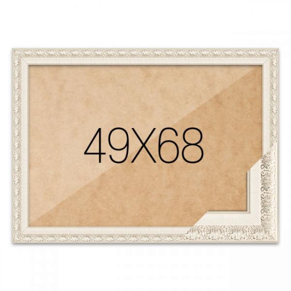 퍼즐액자 49x68 고급형 매트화이트