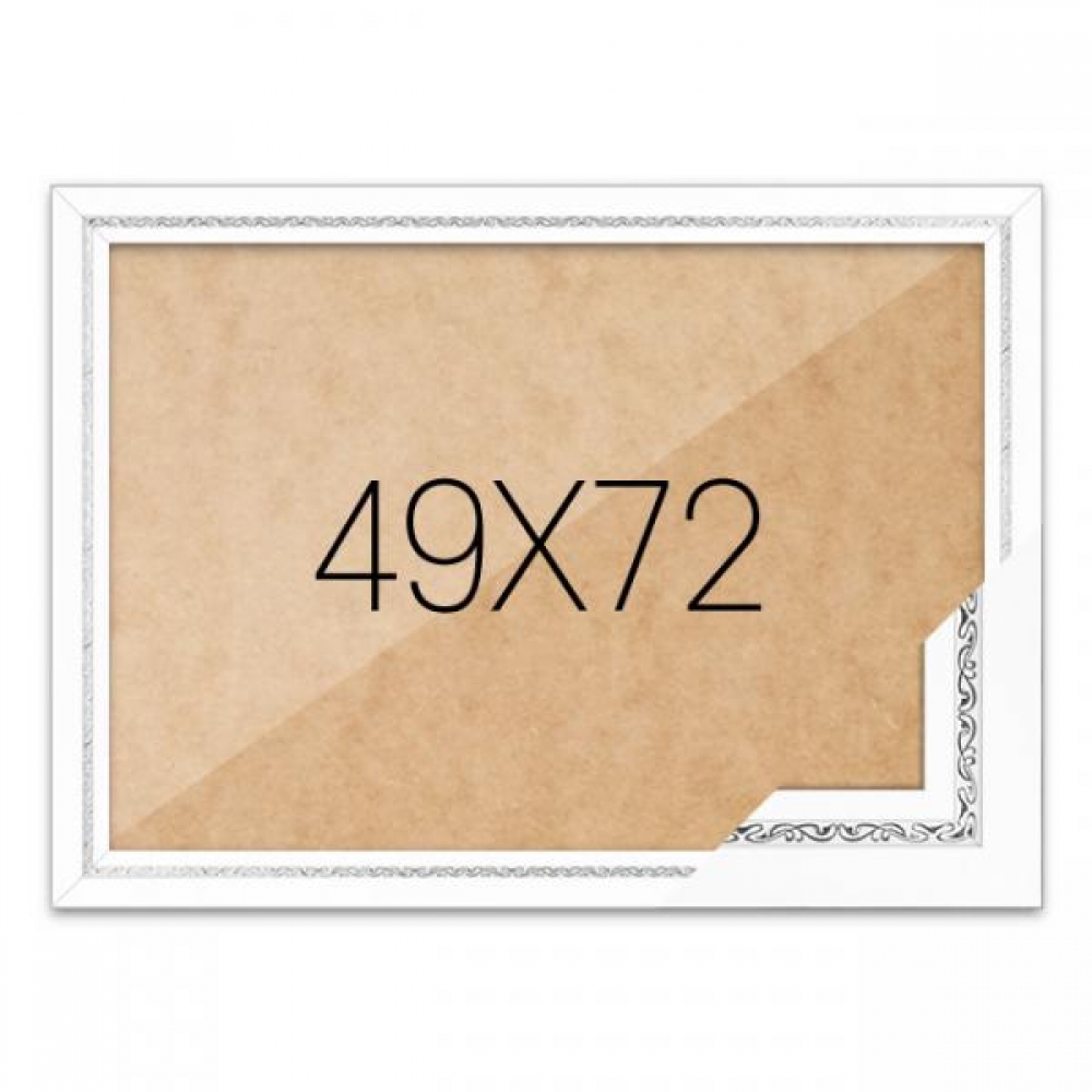 퍼즐액자 49x72 고급형 그레이스 화이트