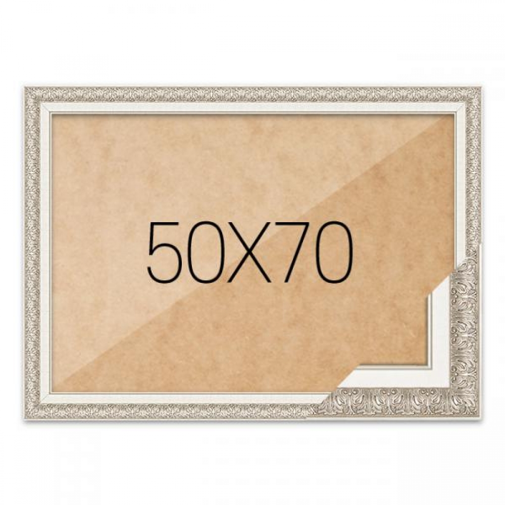 퍼즐액자 50x70 고급형 매트실버