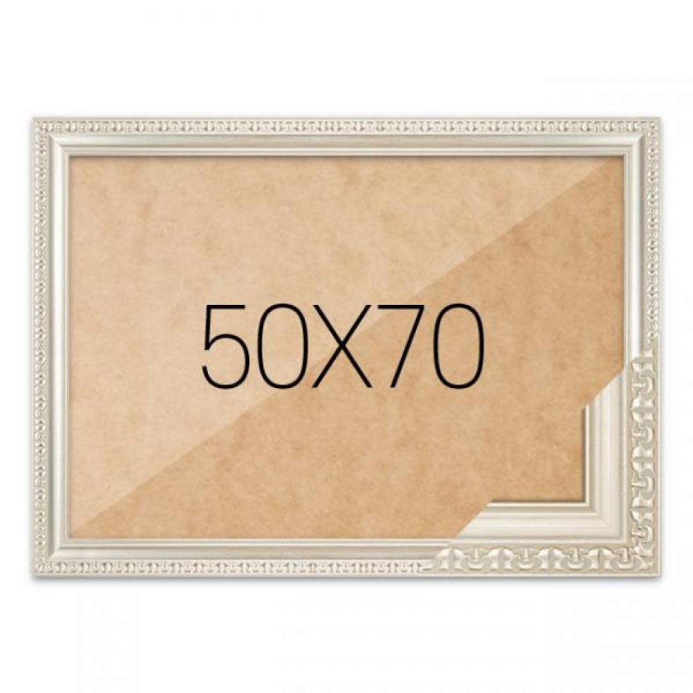 퍼즐액자 50x70 고급형 댄디실버