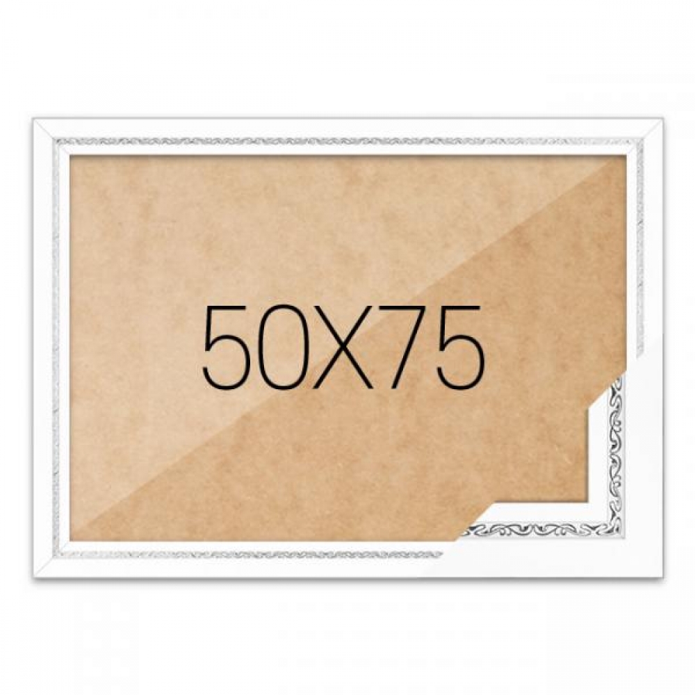 퍼즐액자 50x75 고급형 그레이스 화이트