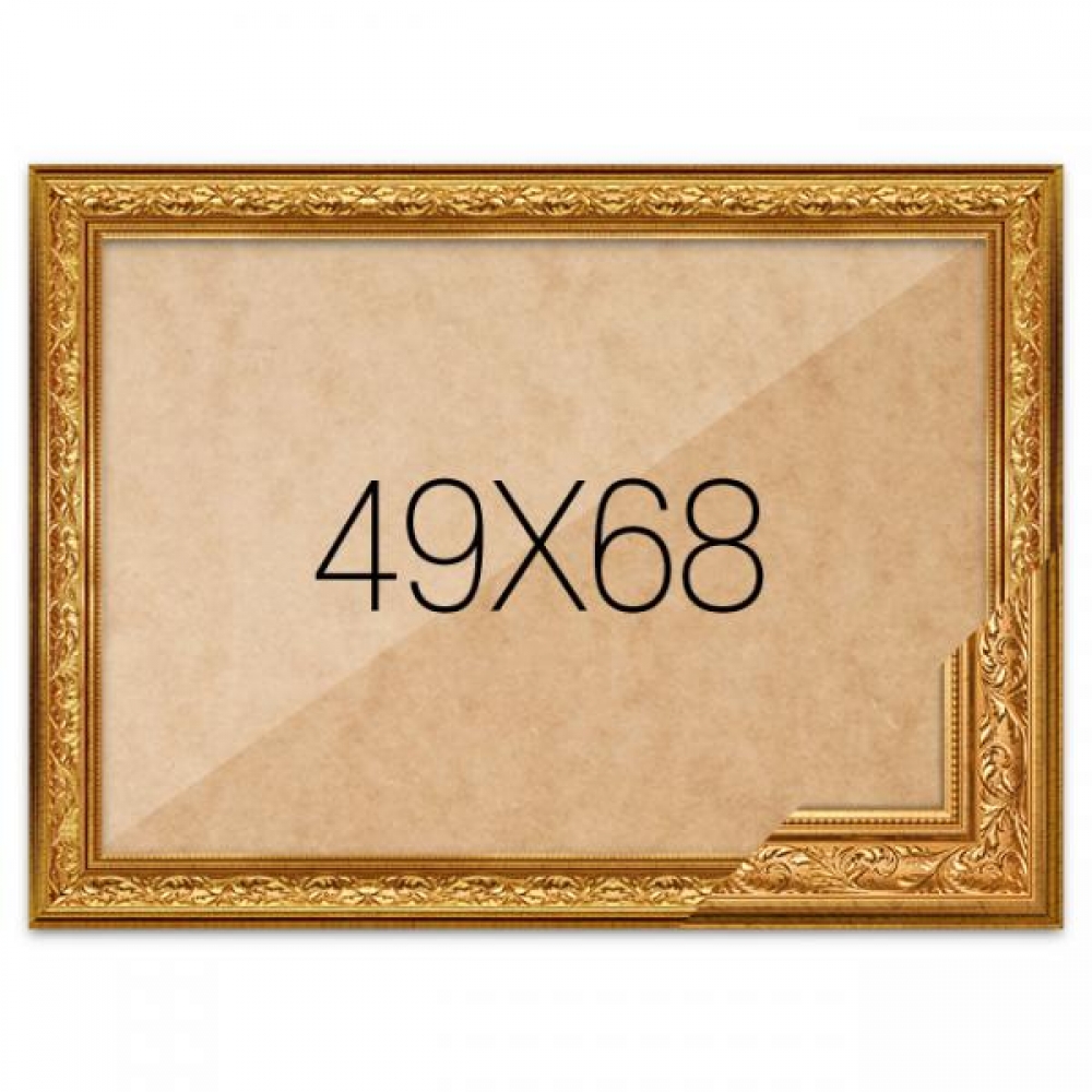 퍼즐액자 49x68 프리미엄 클래식골드